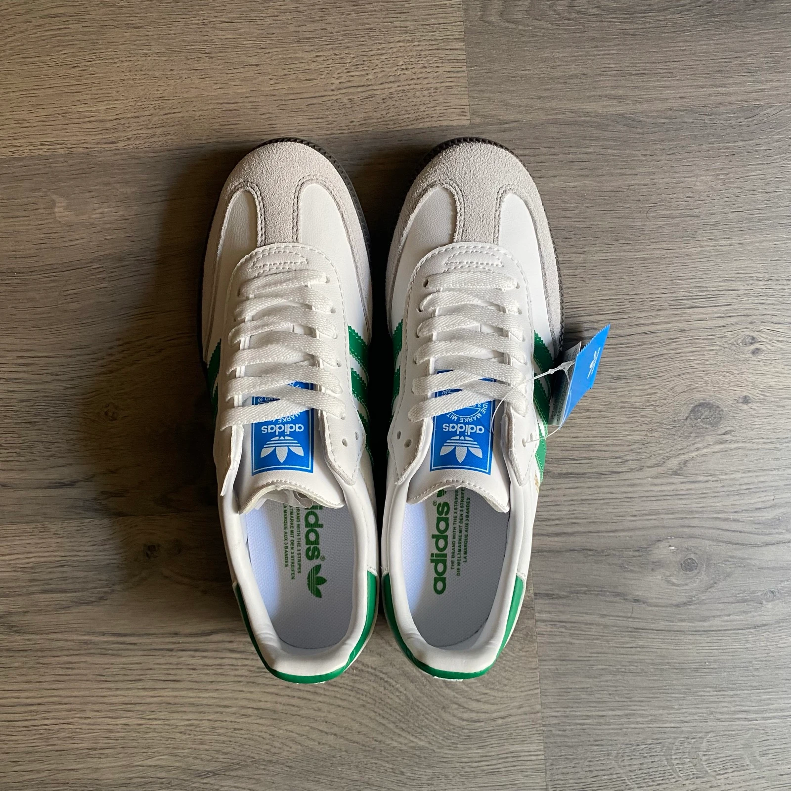 Adidas Samba OG Blancas Verdes | Size 39 | New | With Box – photo 7